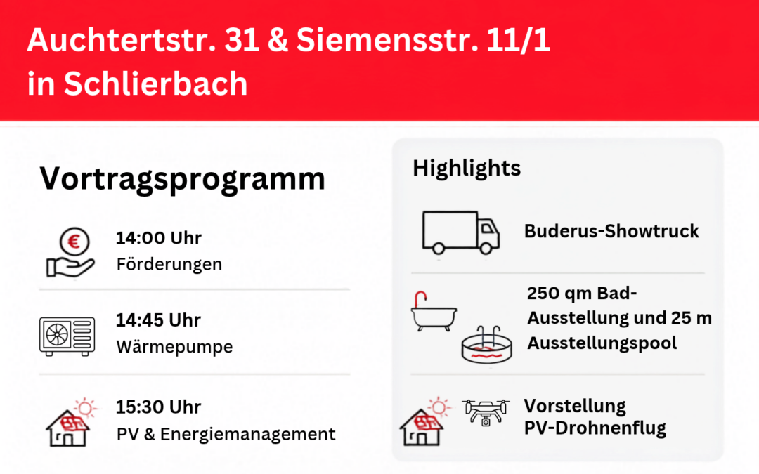 Einladung zum Tag der offenen Tür bei unserem Partnerbetrieb in Schlierbach